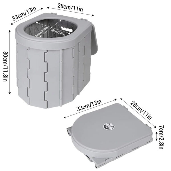 TravelGo Portable Toilet - Image 2